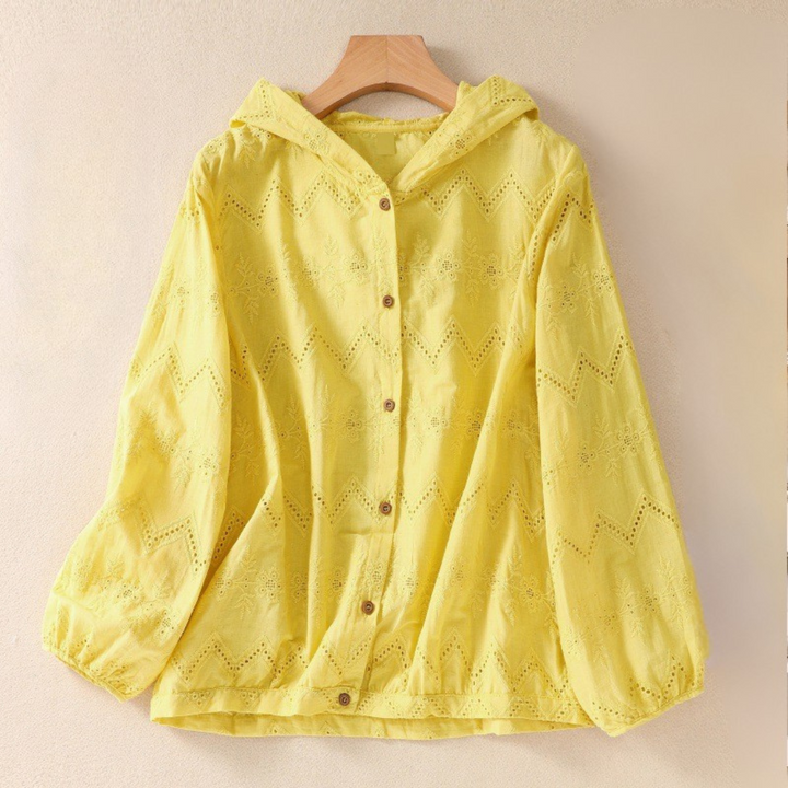 Sudadera de Lino Hazel: Comodidad y Estilo Atemporal para tu Look Diario