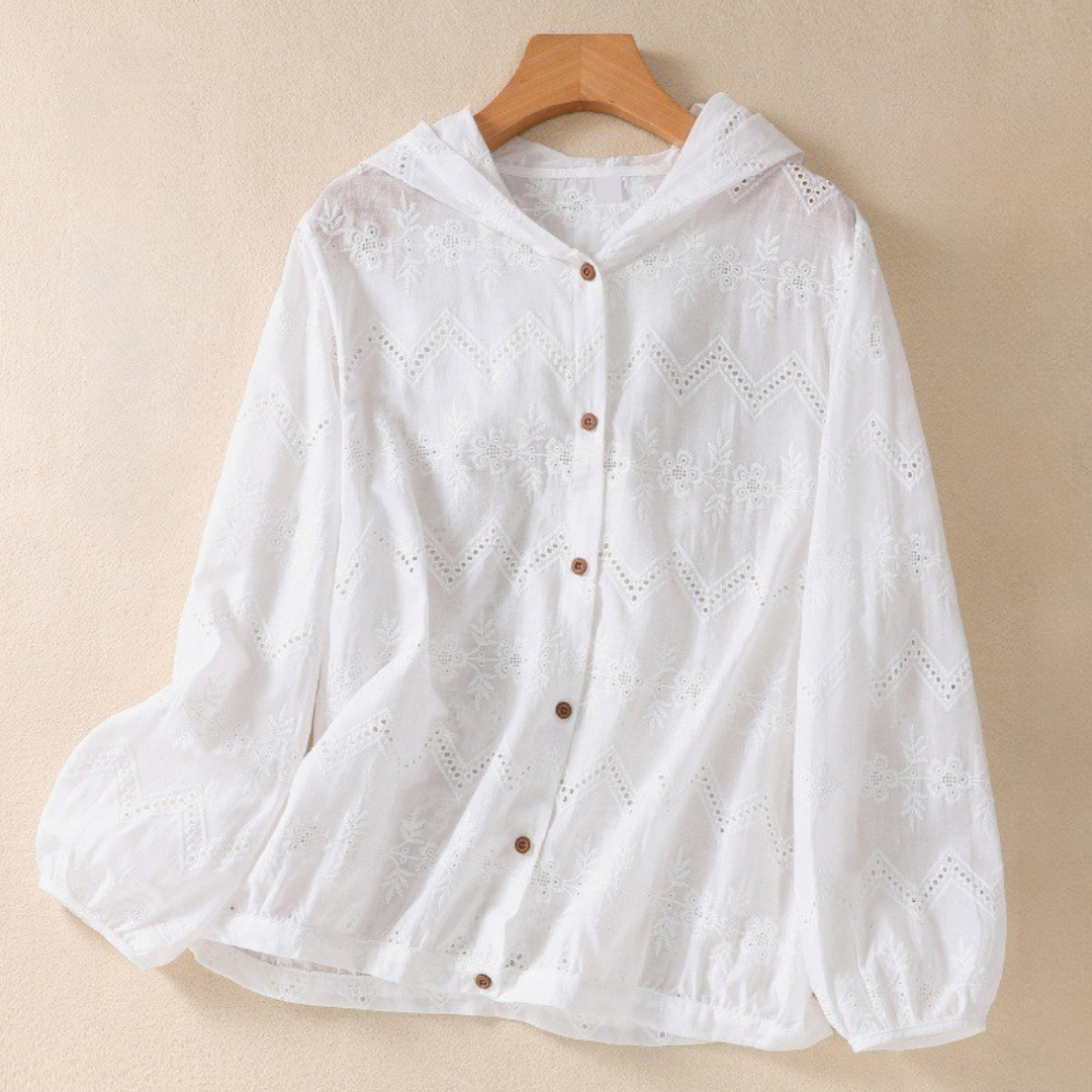 Sudadera de Lino Hazel: Comodidad y Estilo Atemporal para tu Look Diario