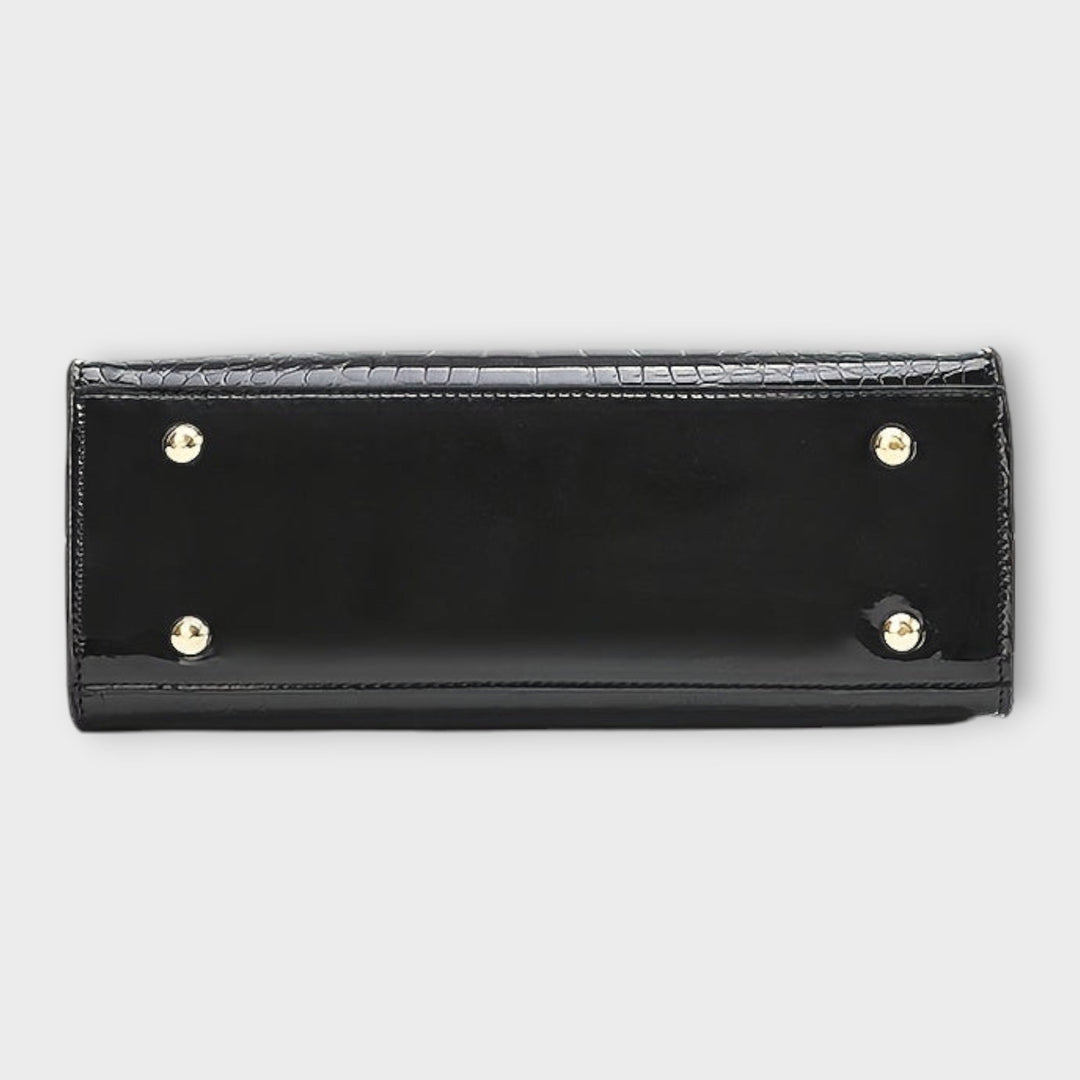Agnes | Elegante bolsa de cocodrilo para un estilo sofisticado y atemporal
