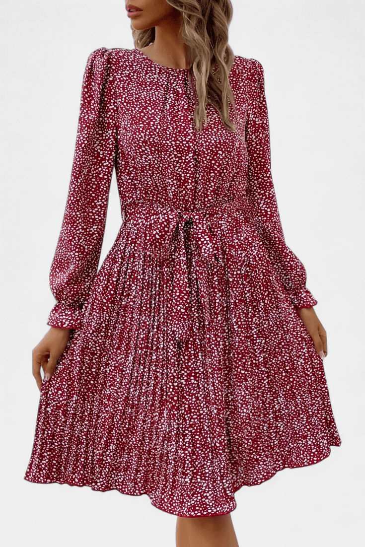 Agnes | Plisado de Leopardo