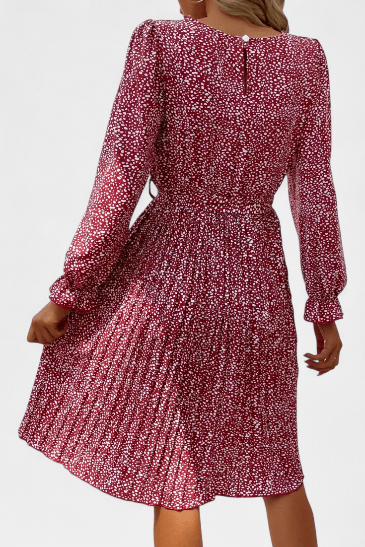 Agnes | Plisado de Leopardo