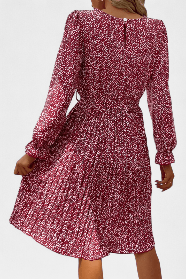 Agnes | Plisado de Leopardo