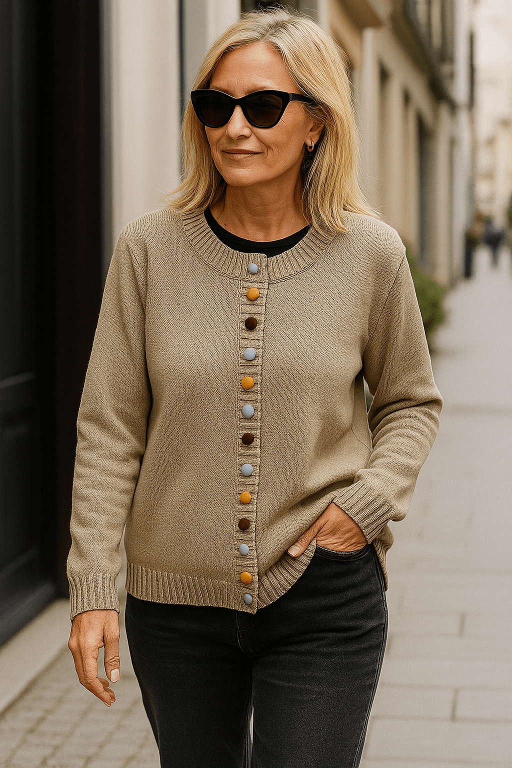 Agnes Timeless Cardigan - Effortless Style and Comfort for Every Season
