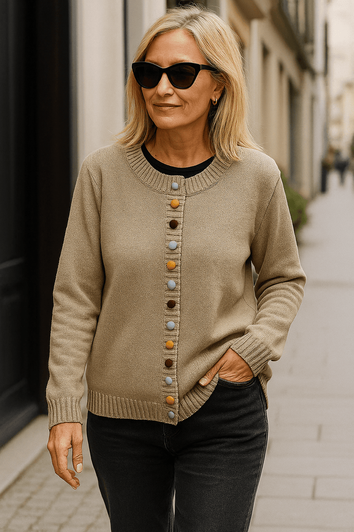 Agnes Timeless Cardigan - Effortless Style and Comfort for Every Season