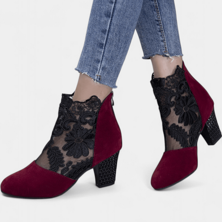 Alaine | Elegantes Tacones de Flores para Brillar en Cada Ocasión