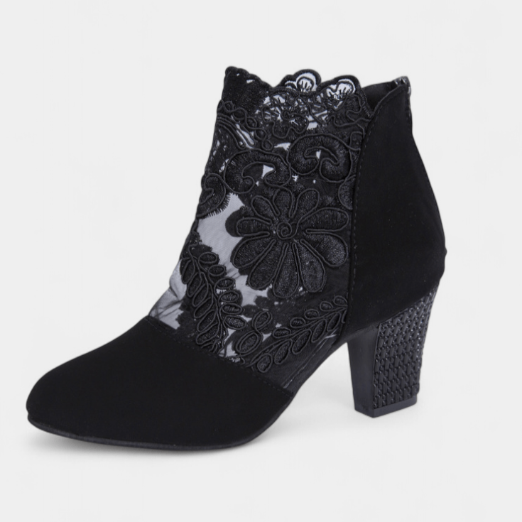 Alaine | Elegantes Tacones de Flores para Brillar en Cada Ocasión