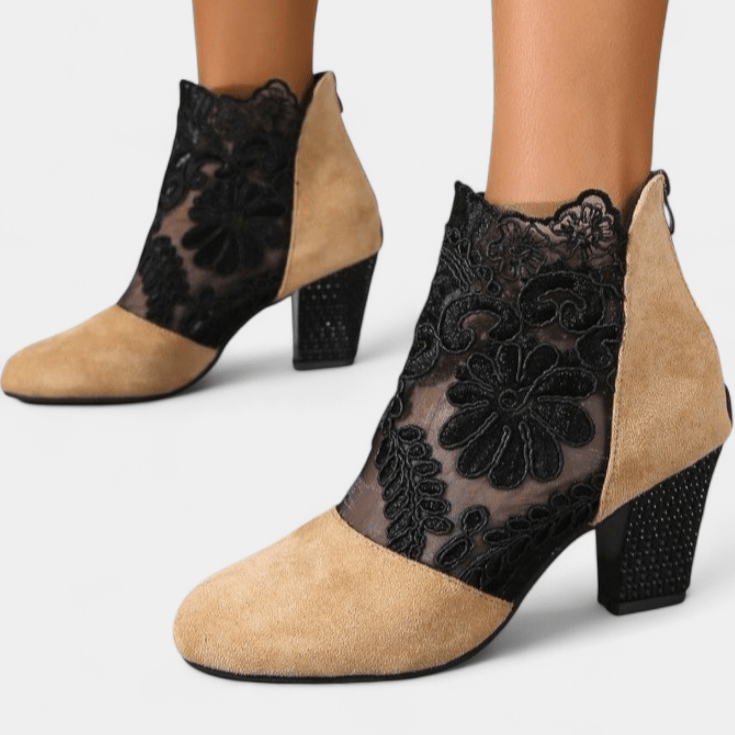 Alaine | Elegantes Tacones de Flores para Brillar en Cada Ocasión