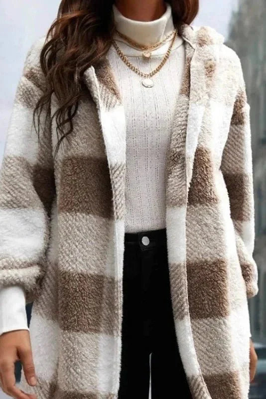 Alberte | Sudadera Rayada con Capucha