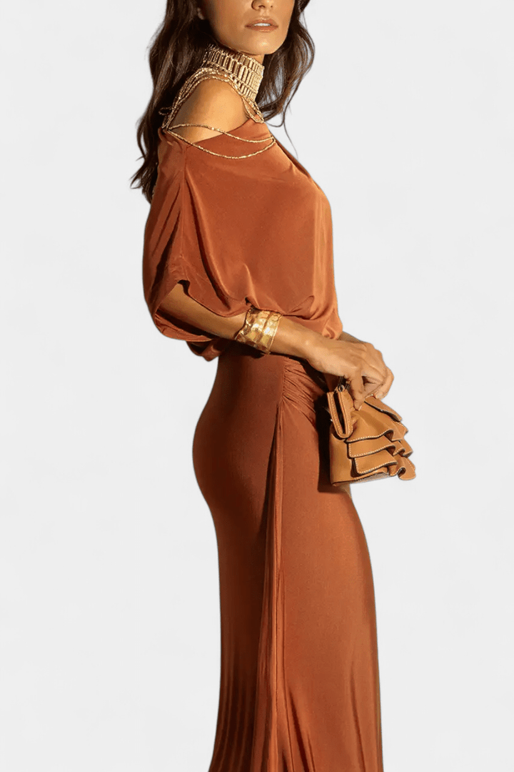 Albertha | Plissé Dress