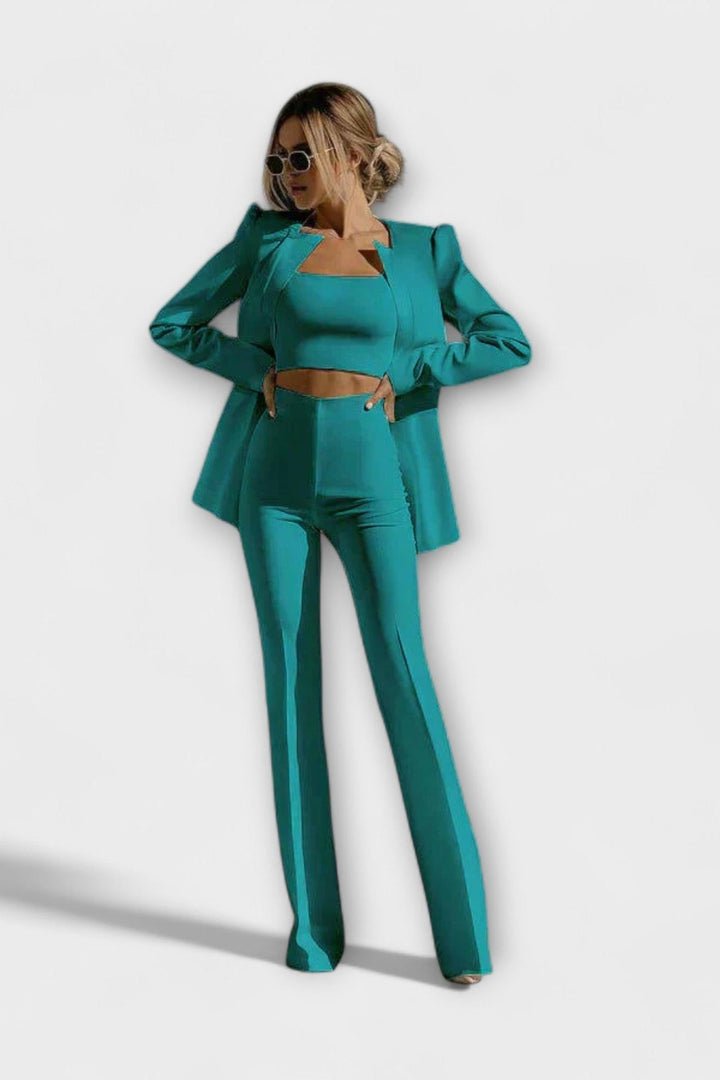 Amalie Elegant Ensemble - Elevate Your Style with Timeless Fashion