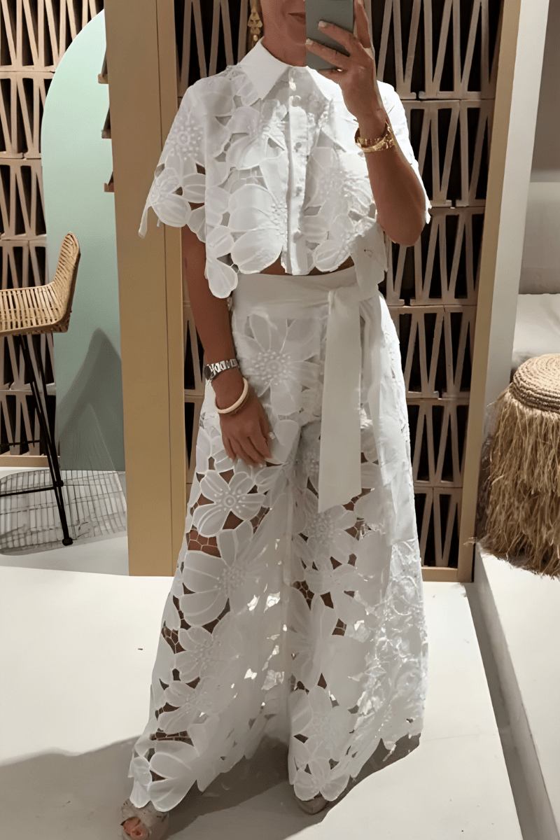 Amélie Elegant Two-Piece Set for Effortless Style and Comfort