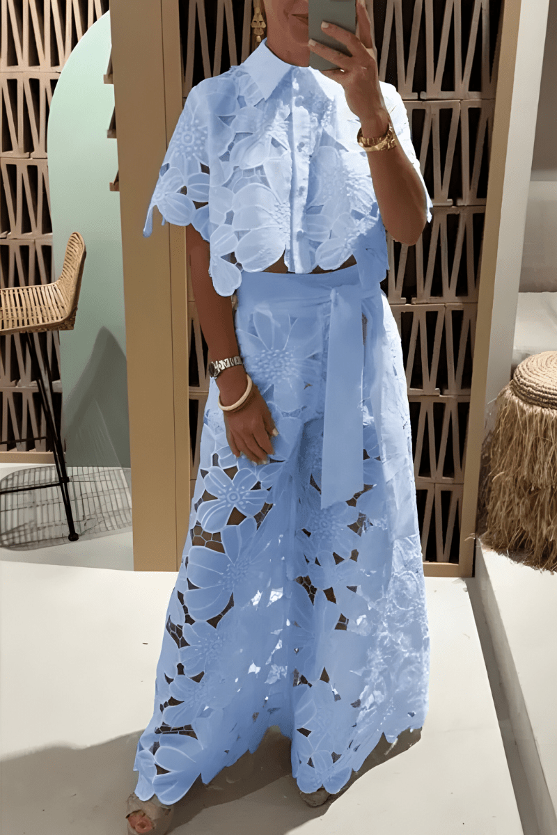 Amélie Elegant Two-Piece Set for Effortless Style and Comfort