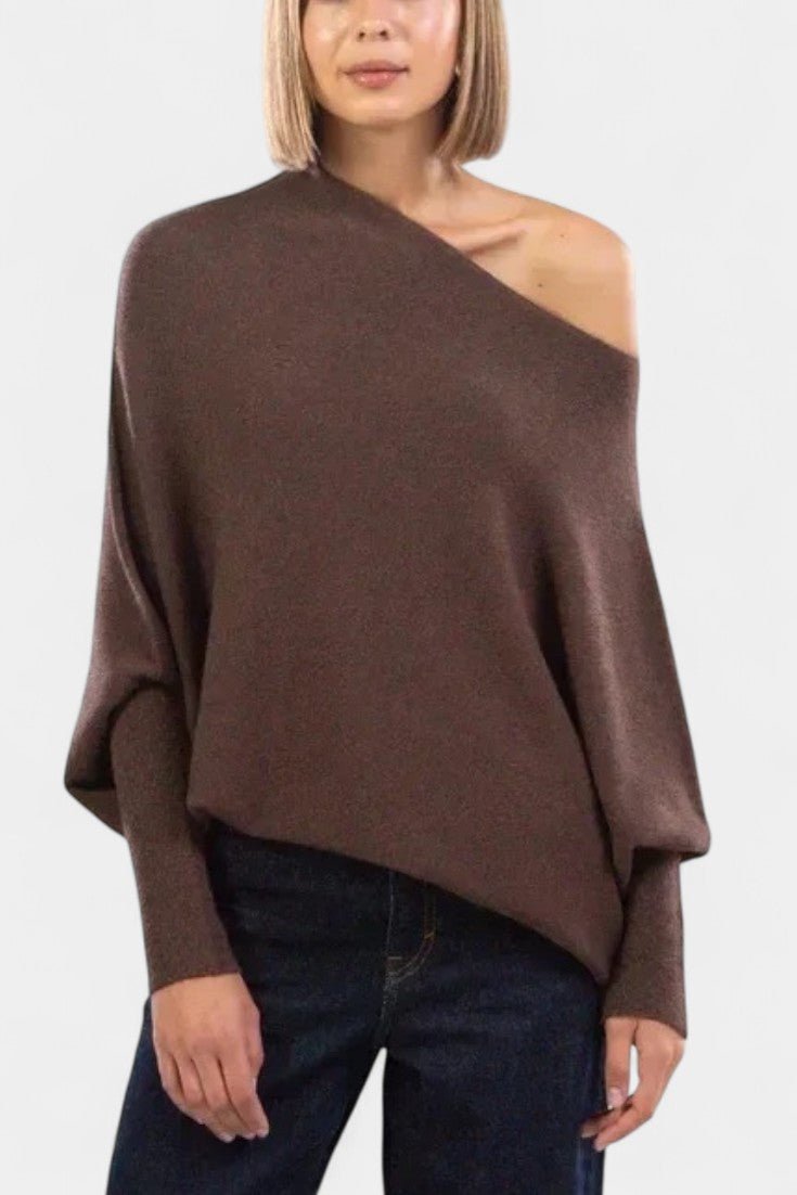 Andrea | Off-Shoulder Sweater