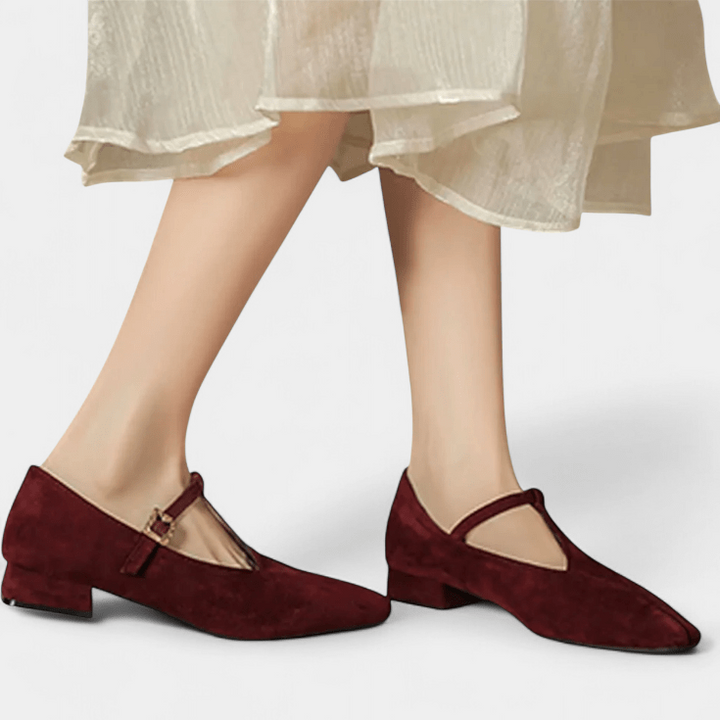 Andrea | Zapatillas MaryJane Ortopédicas para Comodidad y Estilo Todo el Día