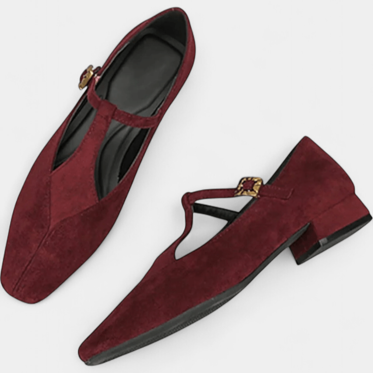 Andrea | Zapatillas MaryJane Ortopédicas para Comodidad y Estilo Todo el Día