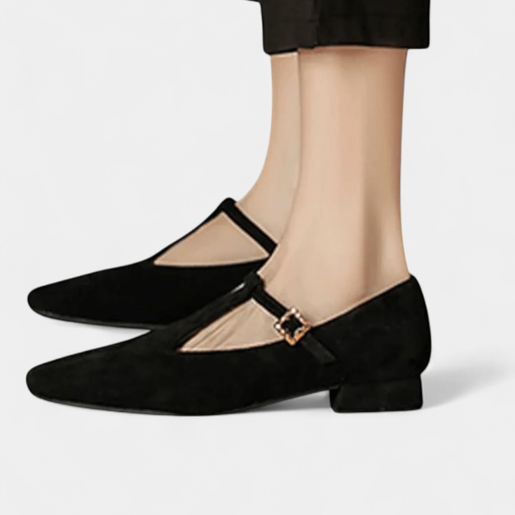 Andrea | Zapatillas MaryJane Ortopédicas para Comodidad y Estilo Todo el Día