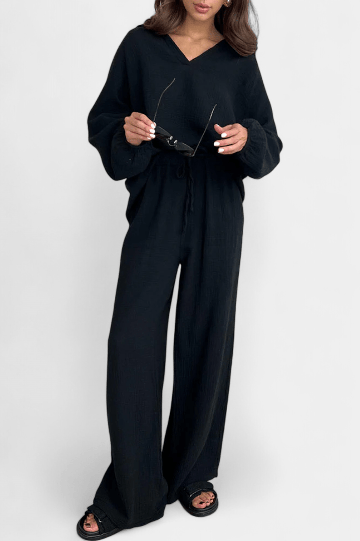 Asta Long Sleeve Set - Elevate Your Style with Comfort and Versatility