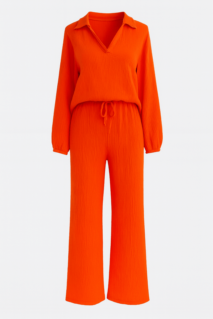 Asta Long Sleeve Set - Elevate Your Style with Comfort and Versatility