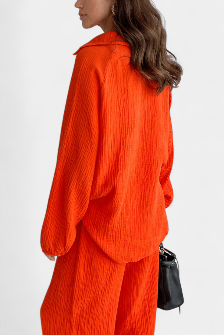 Asta Long Sleeve Set - Elevate Your Style with Comfort and Versatility