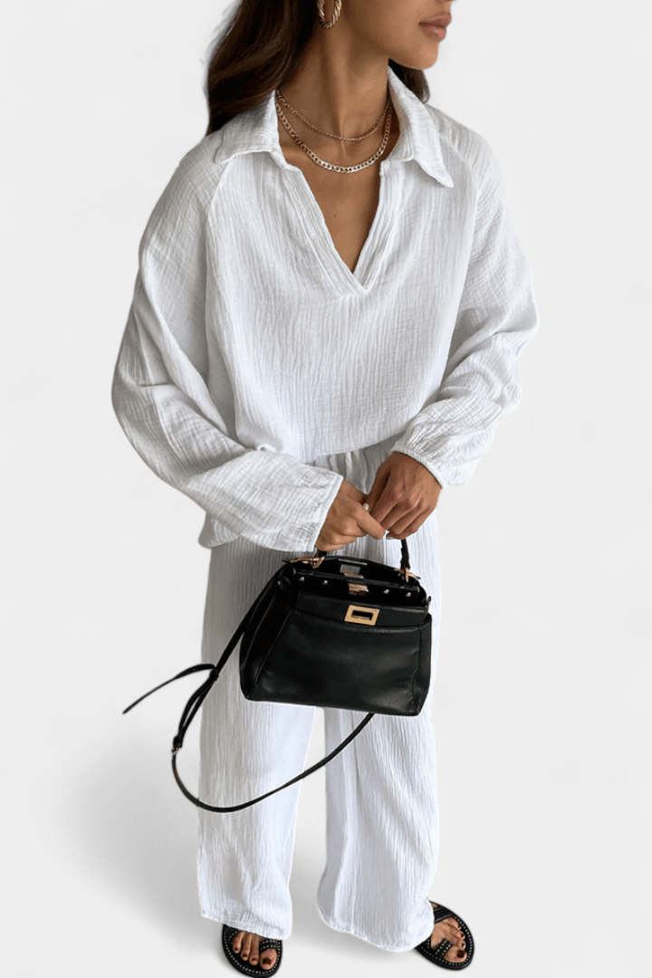 Asta Long Sleeve Set - Elevate Your Style with Comfort and Versatility