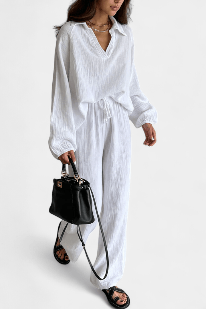 Asta Long Sleeve Set - Elevate Your Style with Comfort and Versatility