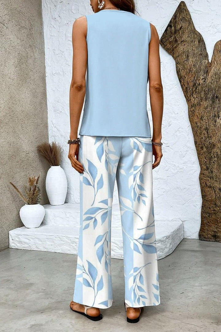 Augusta Blue Set - Elevate Your Style with Effortless Elegance