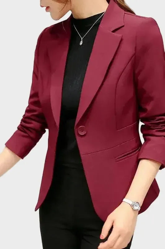 Birgitte Classic Blazer - Elevate Your Style with Timeless Elegance and Versatile Comfort