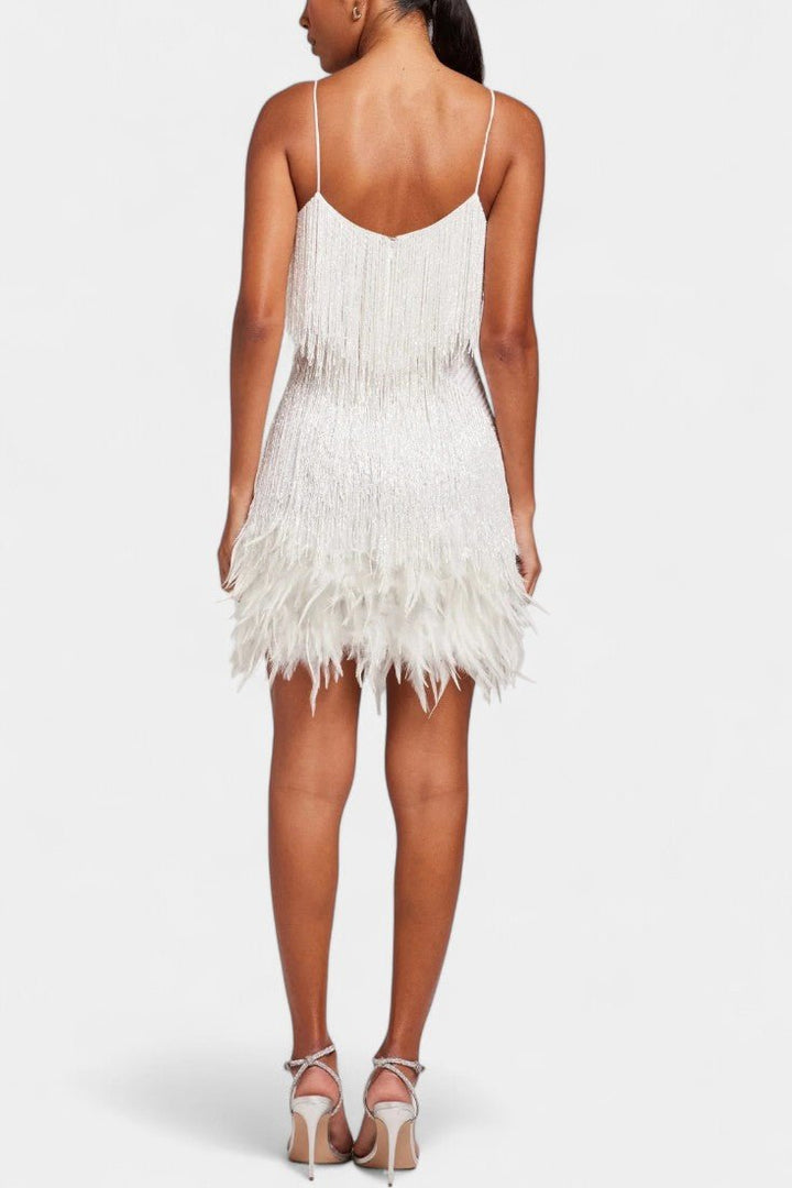 Bodil | Mini Plume Dress