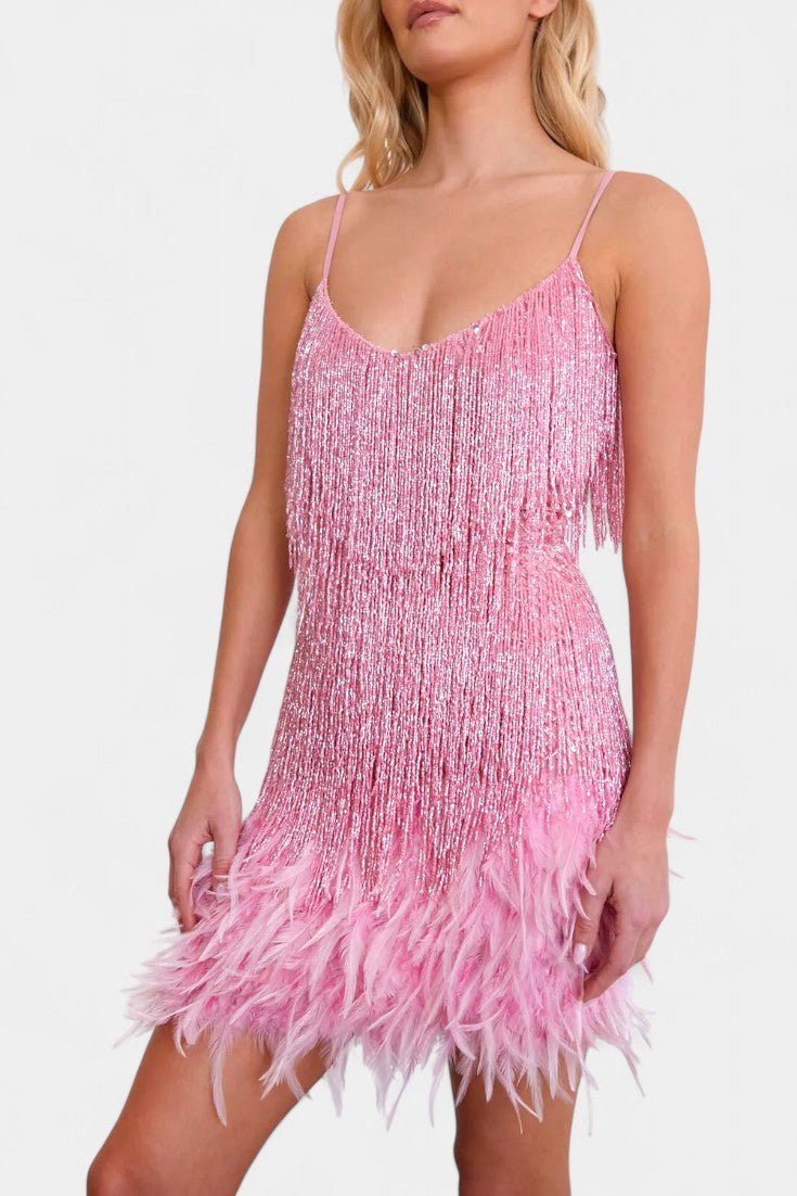 Bodil | Mini Plume Dress