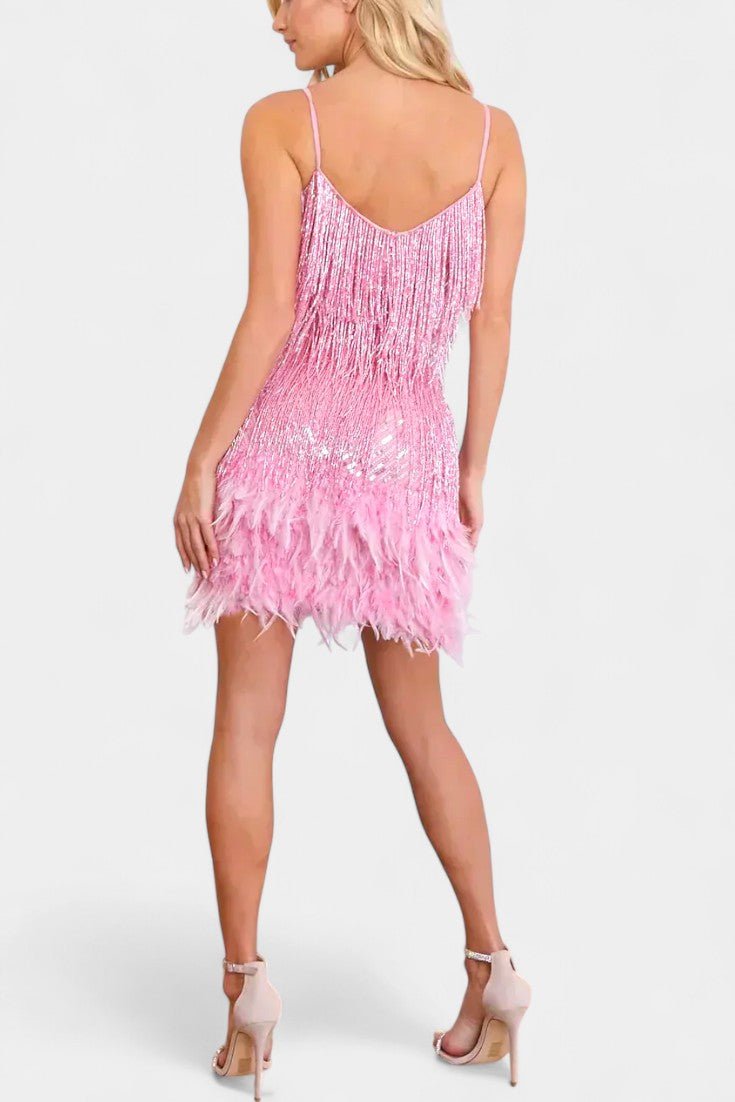 Bodil | Mini Plume Dress