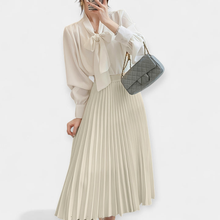 Bodil Pleated Skirt - Effortless Elegance for Every Occasion