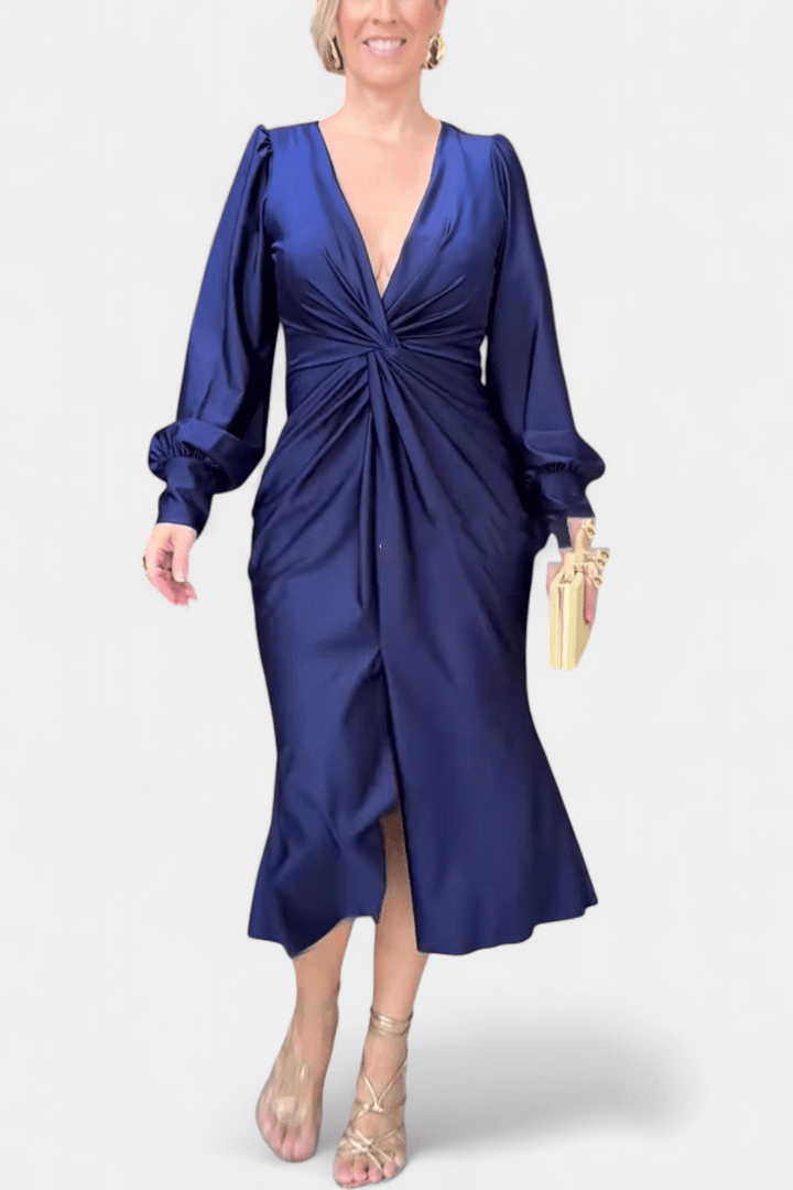 Bodil | Vestido Atemporal con Escote en V