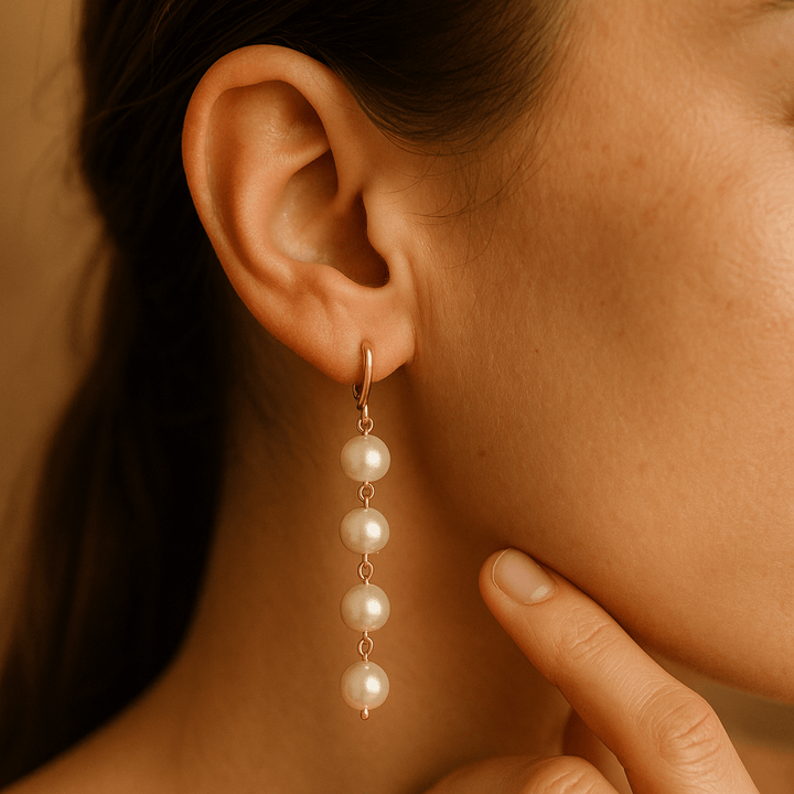 Camilla | Elegante colgante de estrella con perla para un toque de sofisticación y brillo