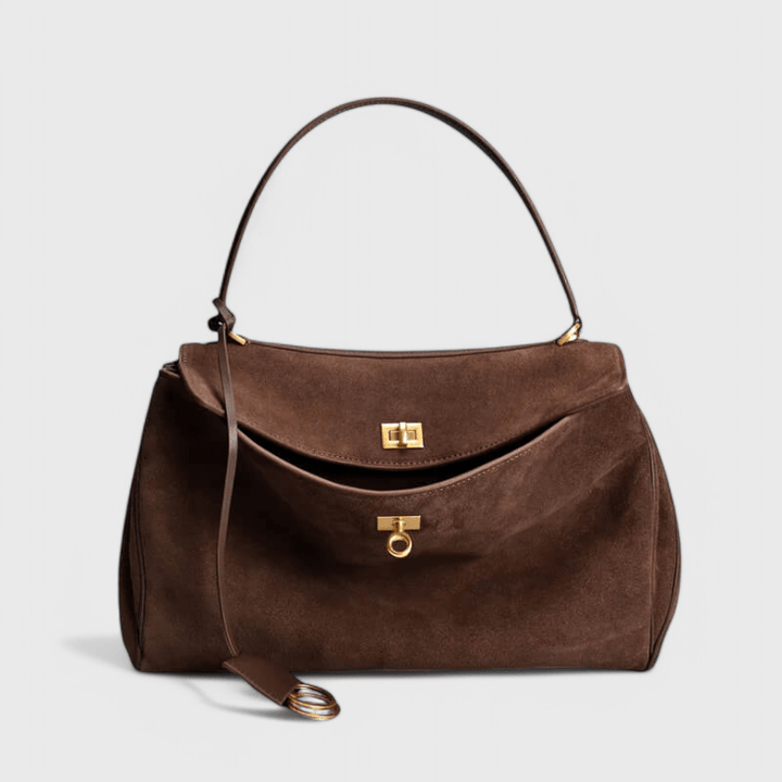 Cecilie | Elegante Bolso con Cierre Dorado para Brillar en Cada Ocasión