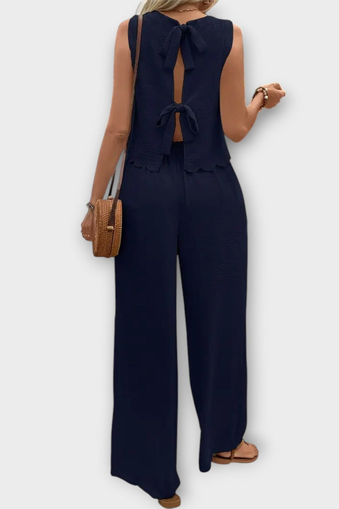 Clara Sleeveless Set - Effortless Style and Comfort for Every Occasion