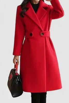 Clara | Abrigo Elegante con Cinturón