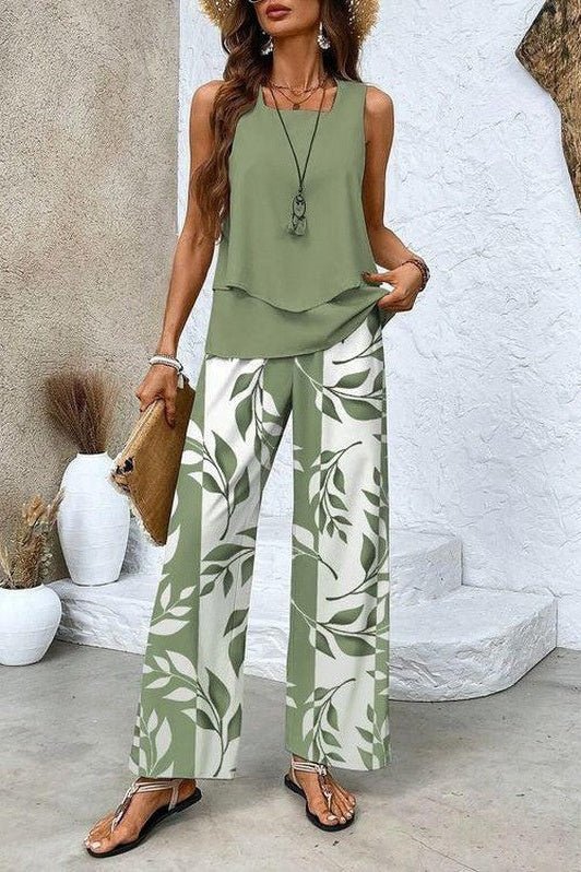 Clara Olive Green Set - Effortless Style and Comfort for Every Occasion