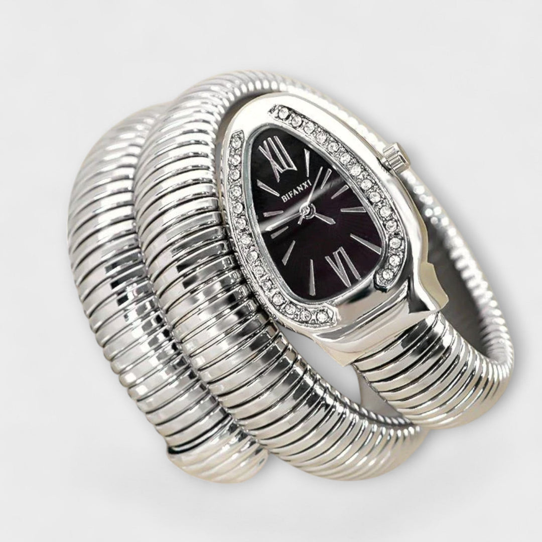 Clara | Elegante Reloj de Serpiente: Estilo Único y Comodidad para Cada Ocasión
