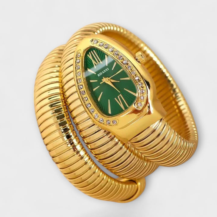 Clara | Elegante Reloj de Serpiente: Estilo Único y Comodidad para Cada Ocasión
