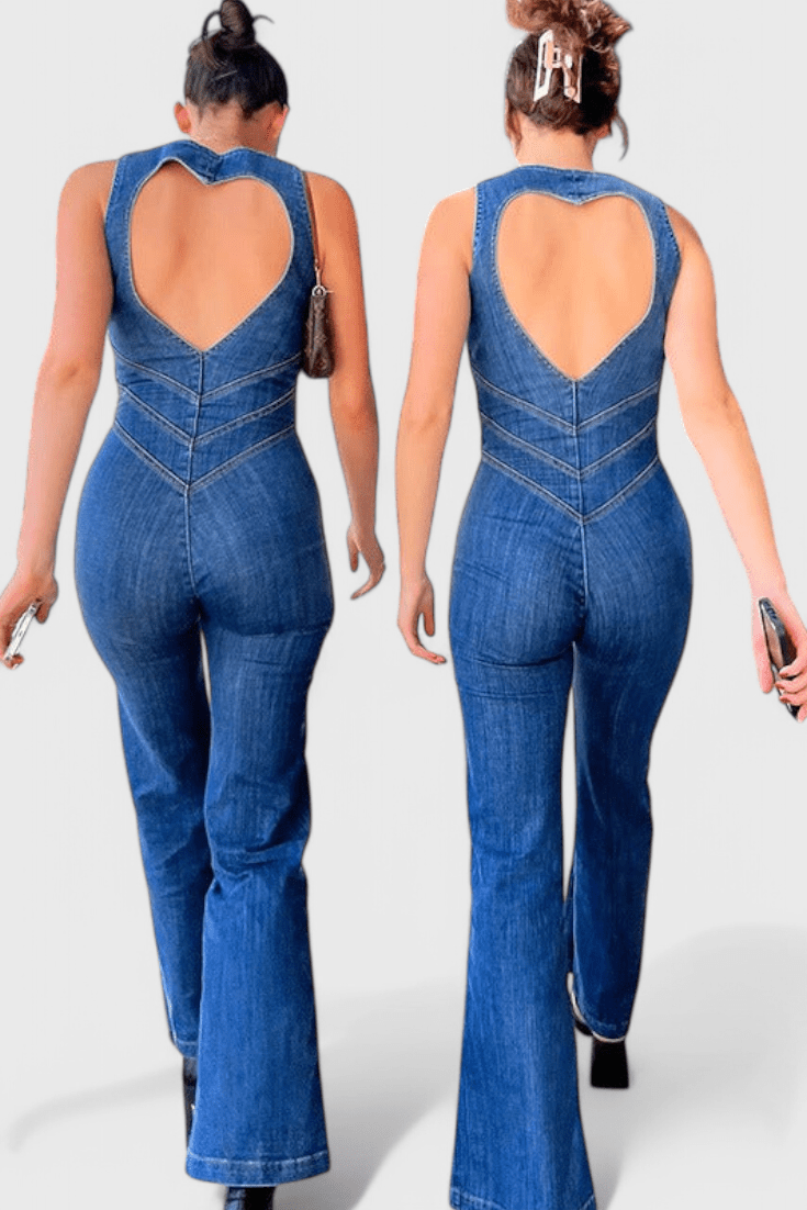 Ditte Denim Jumpsuit - Effortless Style and Comfort for Every Occasion