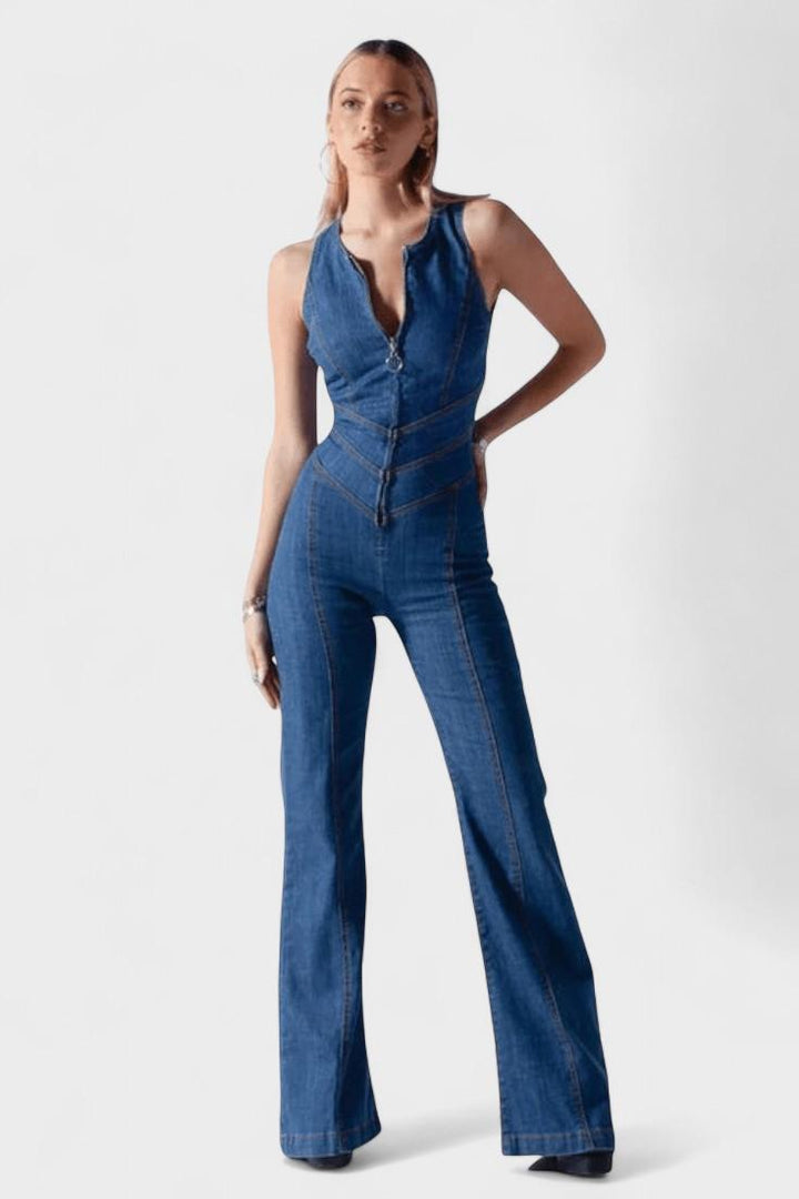Ditte Denim Jumpsuit - Effortless Style and Comfort for Every Occasion