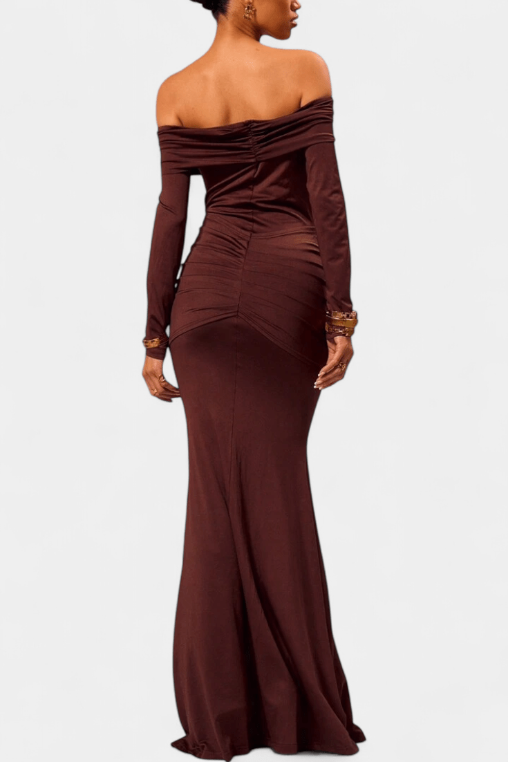 Ditte | Maxi Off-Shoulder Dress