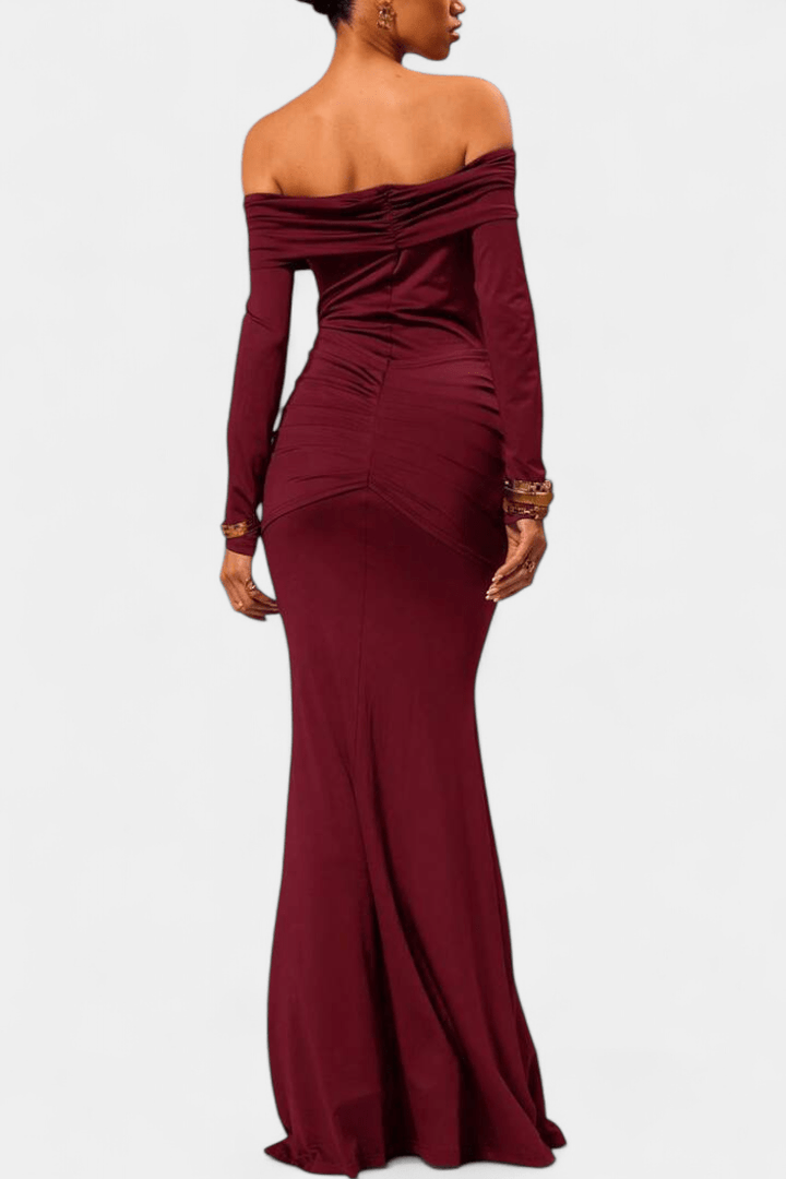 Ditte | Maxi Off-Shoulder Dress