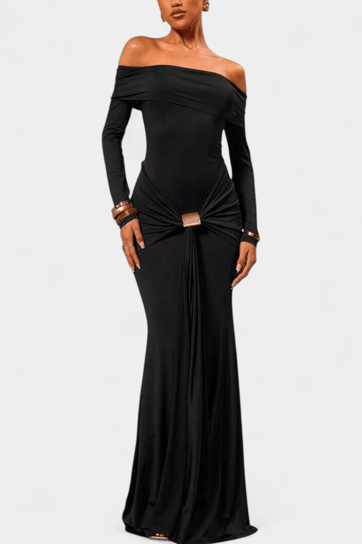 Ditte | Maxi Off-Shoulder Dress