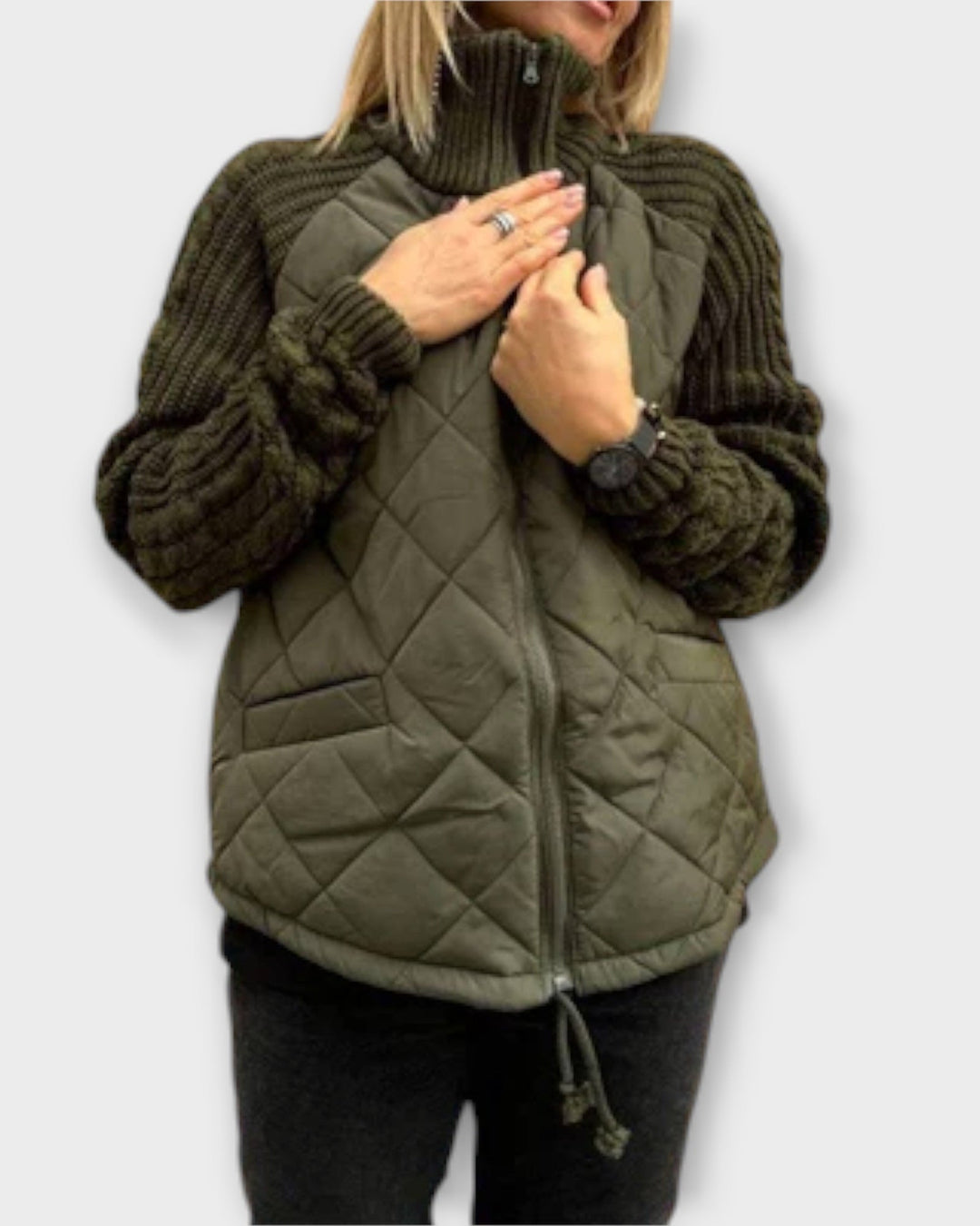 Elin | Chaqueta de Cuello Alto Elegante