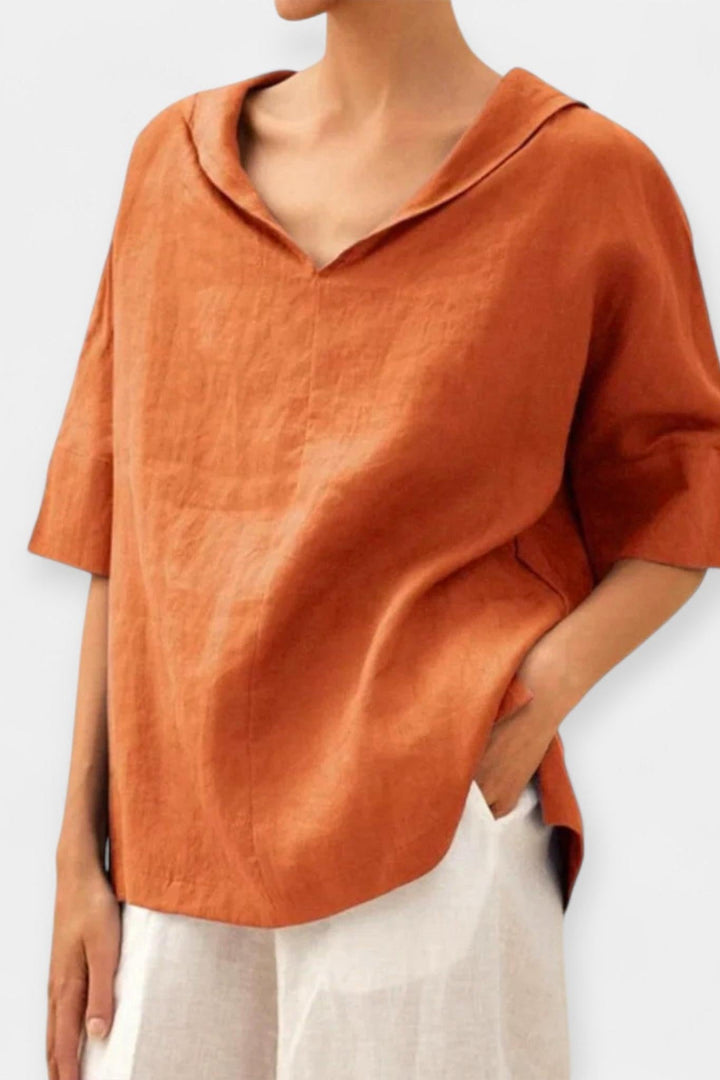 Ellen | Camisa de Lino Elegante