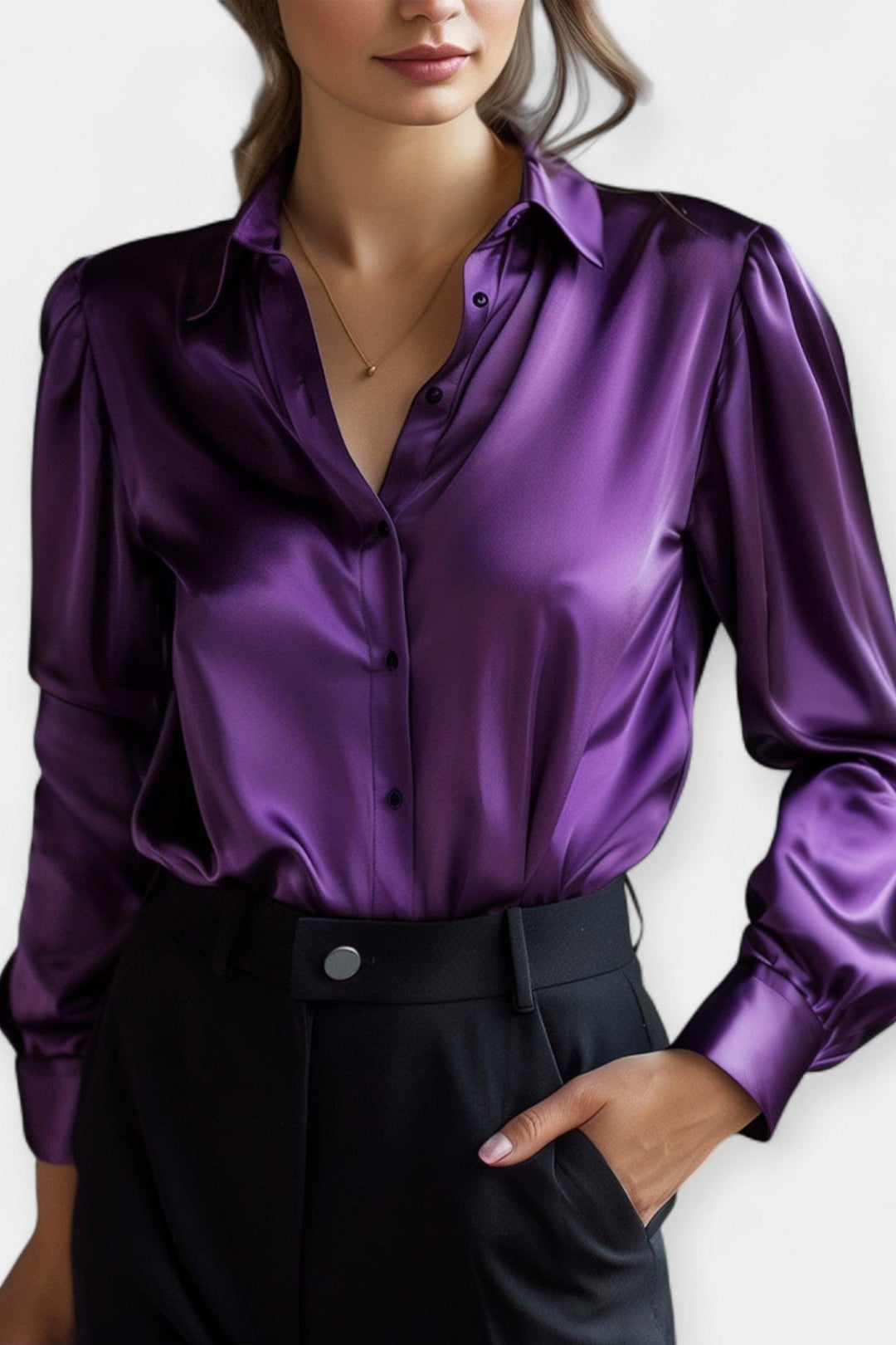 Ellen | Camisa Satinada