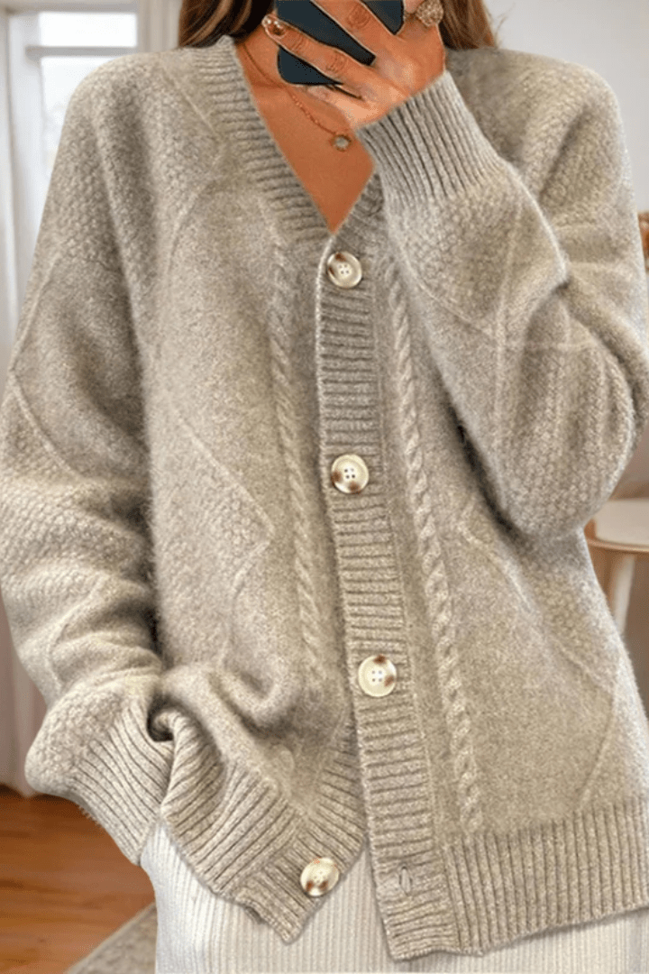 Éloise Cozy Cardigan - Effortless Style and Comfort for Every Occasion