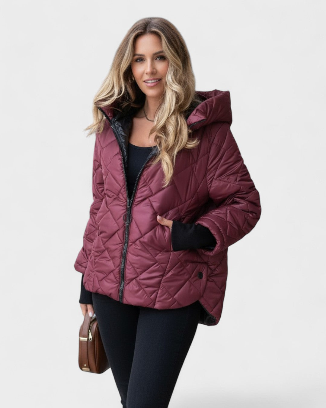 Ema™ | Chaqueta Chic con Capucha