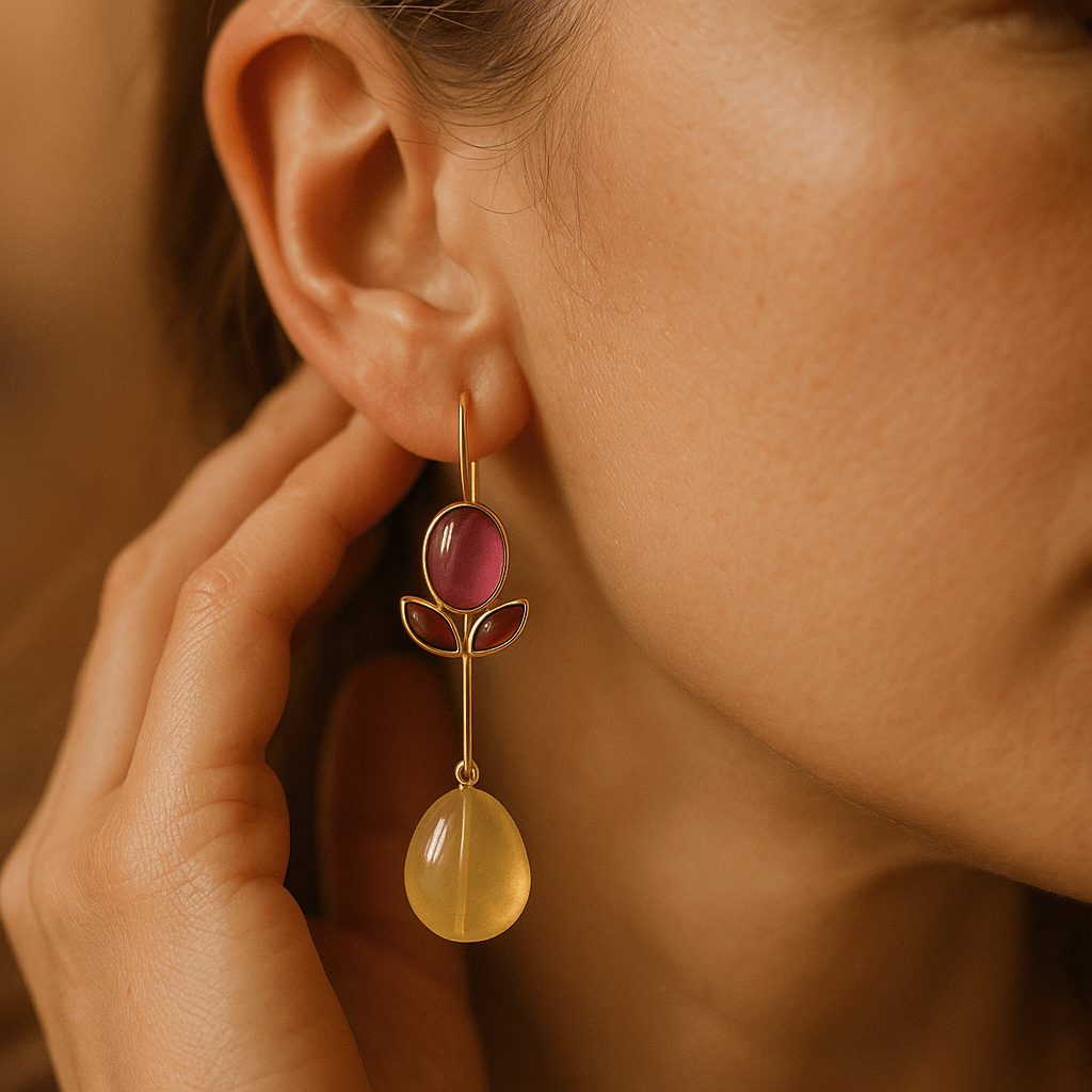 Pendientes Emma: Elegancia Atemporal para Resaltar Tu Belleza